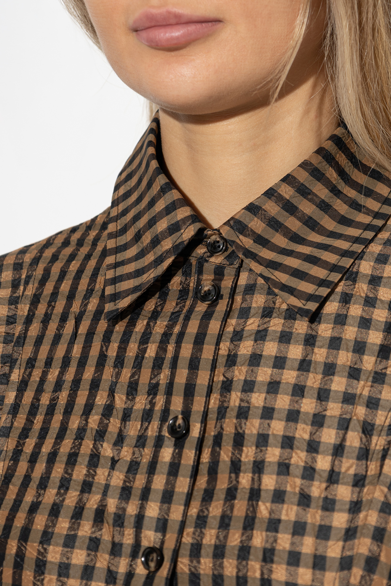 Ganni Shirt with peplum | Women's | Vitkac